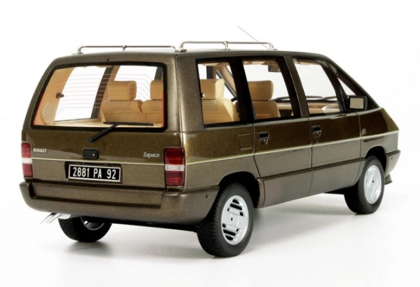 Otto Models 135 Renault Espace 2000-1 1985 brown 1:18 limited 1/1500 modelcar