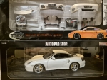 Porsche 911 996 Techart Turbo GT Street XL Version 1:18 white limited 1/500 Modellcar Hotworks Racing HW-80007